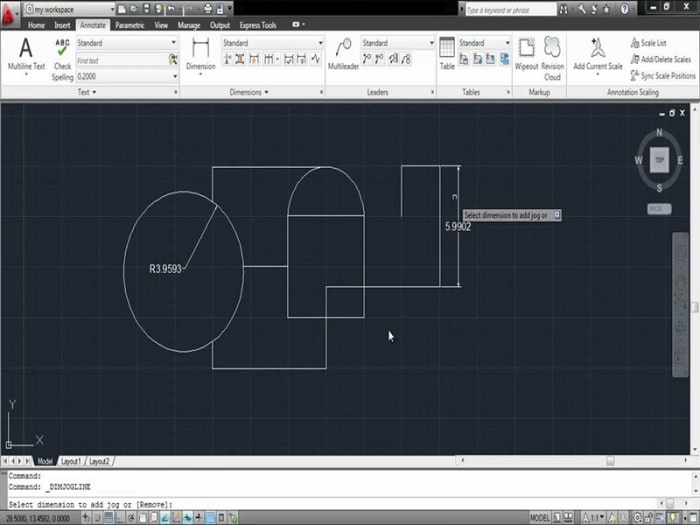 do-khoang-cach-autocad